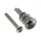 Plasterboard Fixing Cavity Wall Anchor Zinc Alloy Hollow Metal Speed Plug 