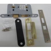 Polished Brass Bathroom Lock Door Internal Privacy Bedroom  63mm