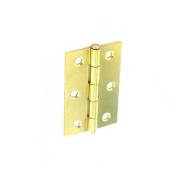 Brass Plated Loose Pin Butt Hinges Door Gate Metal Frame Pair 75mm
