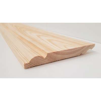  Skirting Timber Torus Ogee Dual Sided Softwood Pine 167x20m...