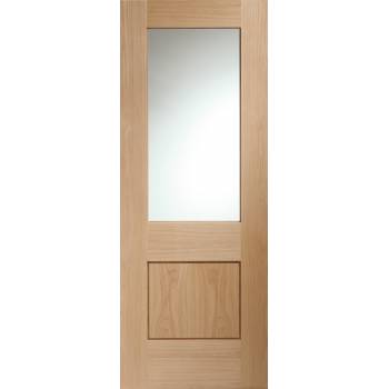 Oak Piacenza With Clear Glass 