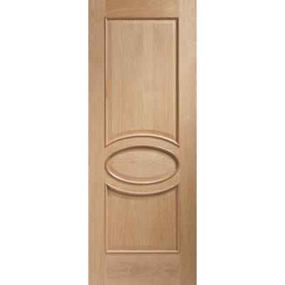 Oak Calabria With Raised Moulding Internal Door Wooden Timbe...