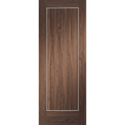 Pre-finished Varese Walnut Internal Door Wooden Timber - Doo...