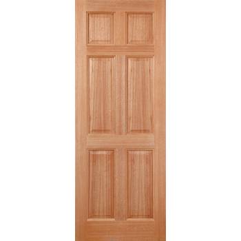 Hardwood Colonial 6P (Dowel) External Door
