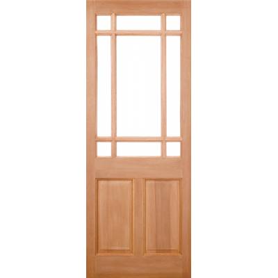 Hardwood Warwick External Door Wooden Timber - Essentials Range - Door Size, HxW: 