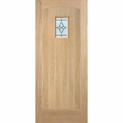 Oak Cottage External Door Wooden Timber - Door Size, HxW: ...