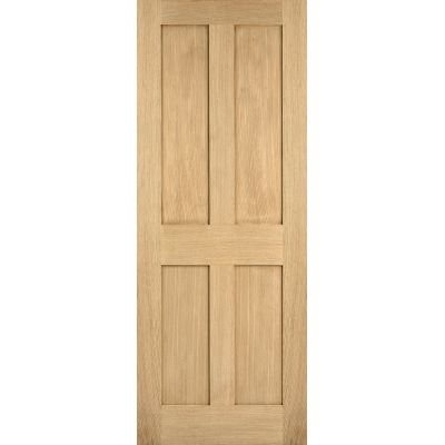 Oak London Internal Fire Door Wooden Timber - Door Size, HxW...
