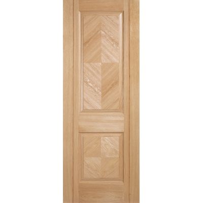 Pre-finished Oak Madrid Internal Door Wooden Timber - Door S...