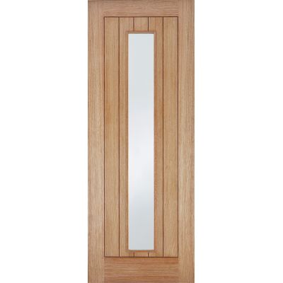 Pre-finished Oak Somerset Glazed Internal Door Wooden Timber...