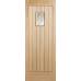 Oak Suffolk Glazed External Door