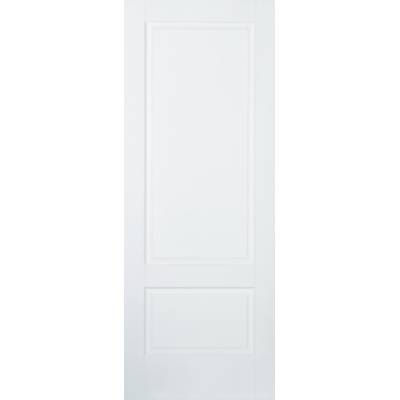 White Primed Brooklyn Internal Door Wooden Timber - Door Siz...