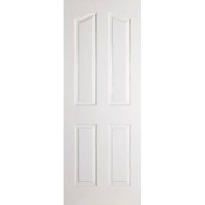 White Textured Mayfair Internal Door Wooden Timber - Door Si...