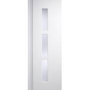 Pre-finished White Sierra Blanco Long Light Glazed Internal Door Wooden Timber Pre-finished White Sierra Blanco Long Light Glazed Internal Door Wooden Timber