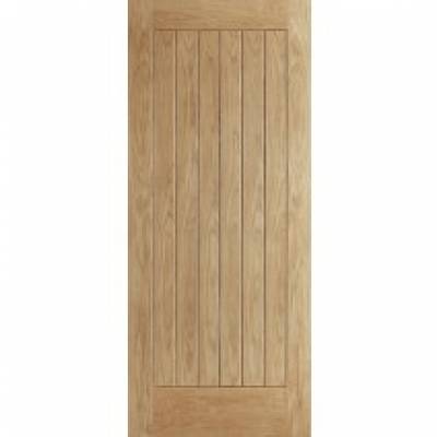 Oak Norfolk External Door Wooden Timber - Door Size, HxW: 