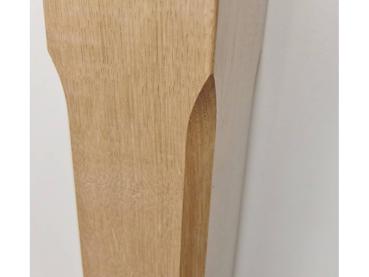 Chamfered Oak Newel Post