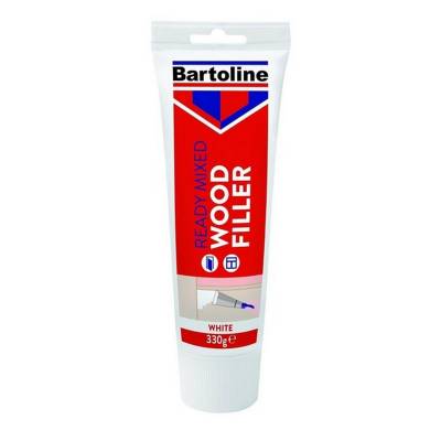 Bartoline Ready Mixed Wood Filler Interior Exterior 330g Tube - Colour: 