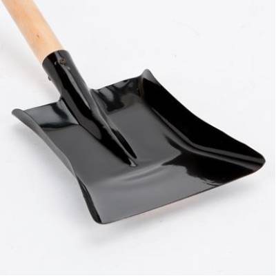 HNH Black Coal Shovel 9" With Wooden Handle Small Shove...