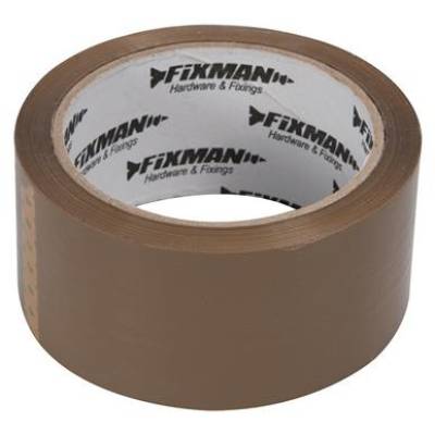 Packing Parcel Tape Brown Sealing Strong Buff Packaging Box Seal Roll 48mmx66m