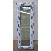 White Plastic uPVC Window Double Glazed CPW006 465x1325mm Centre Bar
