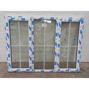 White Plastic uPVC Window Double Glazed CPW011 1747x1328mm Cottage