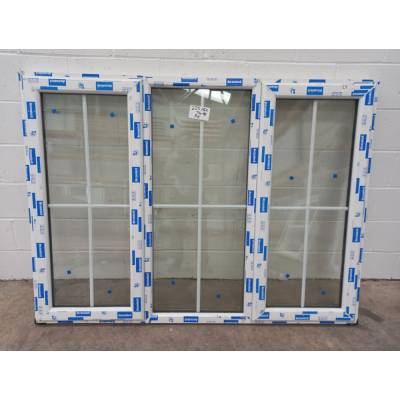 White Plastic uPVC Window Double Glazed PW011 1747x1298mm Co...
