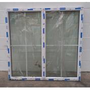 White Plastic uPVC Window Double Glazed CPW048 1177x1177mm Cottage