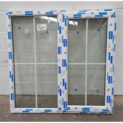 White Plastic uPVC Window Double Glazed PW080 1175 x 1148mm ...