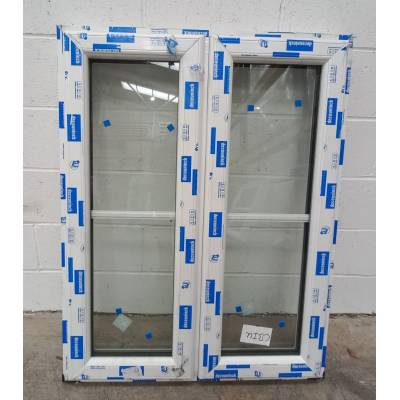White Plastic uPVC Window Double Glazed PW087 900x1146mm Cen...