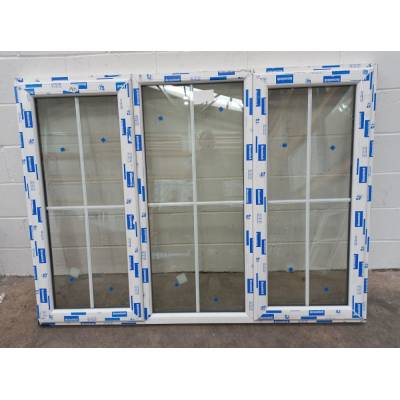 White Plastic uPVC Window Double Glazed PW064 1747x1328mm Co...