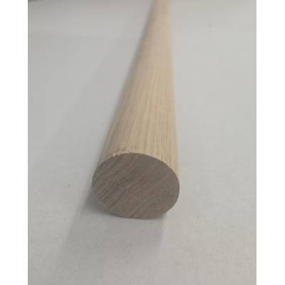 Dowel 40mm Oak Hardwood decorative trim moulding 3.6m beading wooden timber 