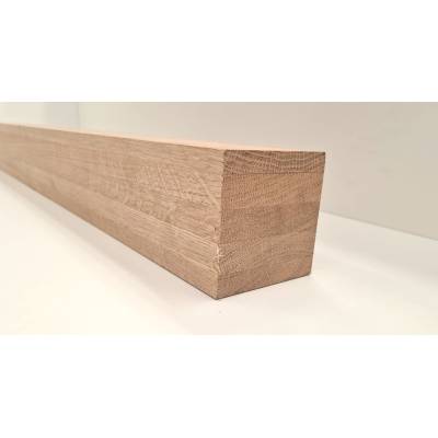Planed Engineered Laminated Oak Timber Various Lengths 90x90 Planed Newel Post - Length: 