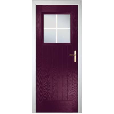 Composite Door and Frame Set Ashbourne External Multi Point Colour Variety 