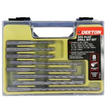 SDS Plus Drill bit Set 8pc Masonry