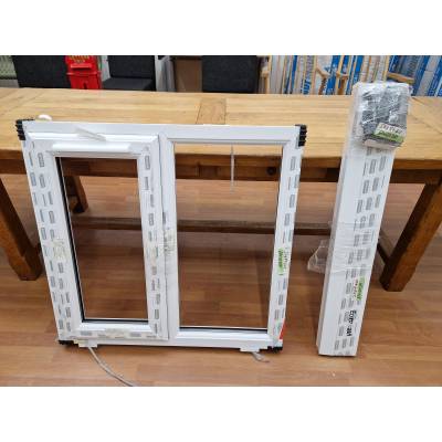 Bespoke uPVC Plastic Windows made to measure Single Side Ope...