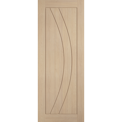 Oak Girona Unfinished Internal Fire Door Wooden Timber - Doo...