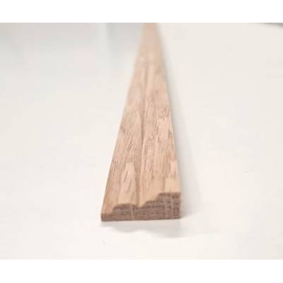 Oak Broken Ogee decorative trim moulding 21x8mm 2.4m beading...