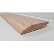 Solid Oak Skirting Timber Ovolo Chamfer Dual Sided Hardwood 120x20mm 5" Board