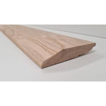 120mm Ovolo Chamfer Oak Skirting 