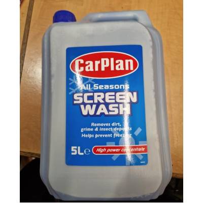 Car Plan All Seasons Screen Wash Concentrate 5L