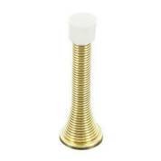 Brass Spring Door Stop Securit B2571