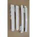 Hardwood White Driveway Gates 
