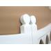 Hardwood White Driveway Gates 