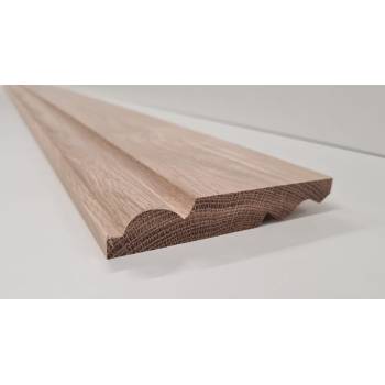 120mm Torus Ogee Oak Skirting 