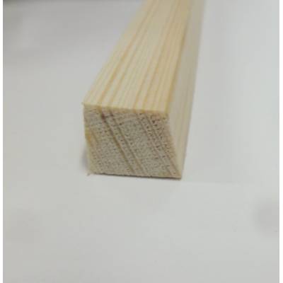 Wedge bead pine decorative trim moulding 15x12mm 2.4m wooden timber edging
