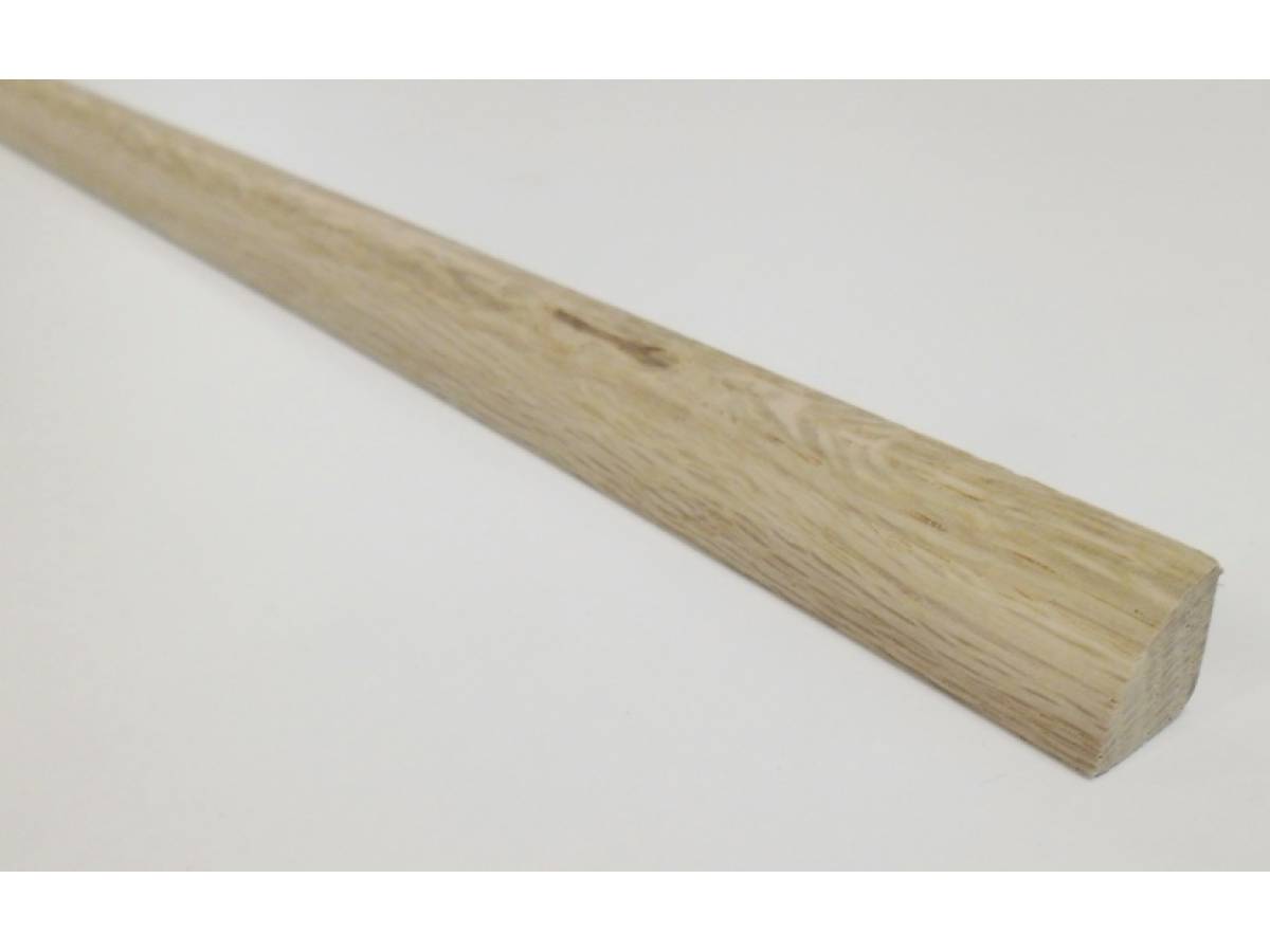 Quadrant Oak decorative trim moulding 15x15mm 2.4m beading wooden