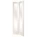 White Primed Pattern 10 Clear Glazed Fire Door