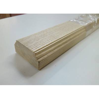 Ash Stair Baserail Trademark Hardwood Richard Burbidge 41mm Groove Wooden Timber - Length: 
