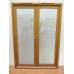 1490mm Oak French Doors Unfinished