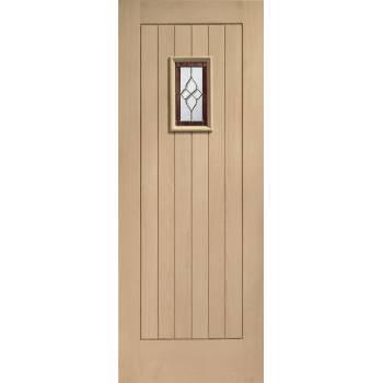 Oak Chancery Onyx External Door