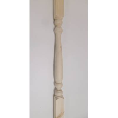 Colonial Pine 41mm Stair Spindle 895mm Turned Wooden Softwood Timber Baluster